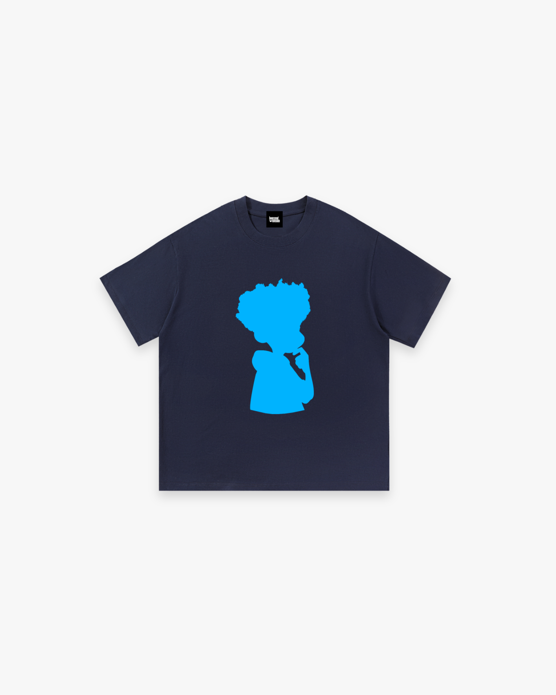 The "Blueprint" Silhouette Tee
