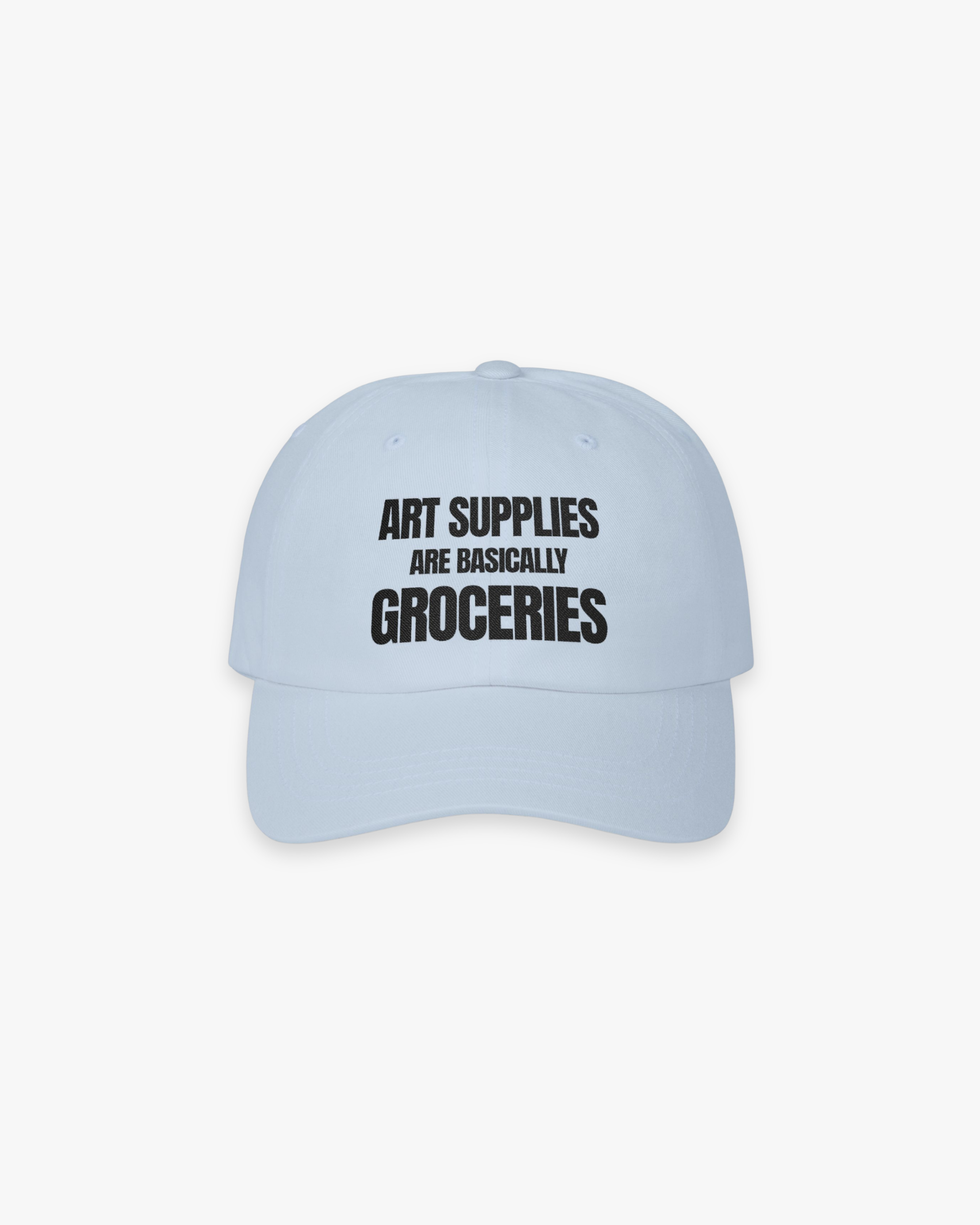 The “Art Supplies” Embroidered Cap