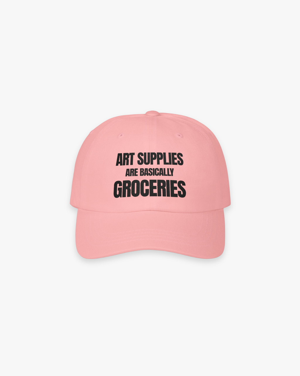 The “Art Supplies” Embroidered Cap