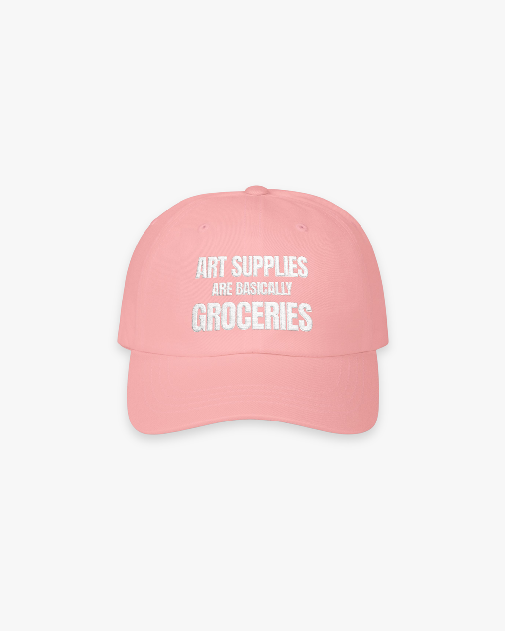 The “Art Supplies” Embroidered Cap