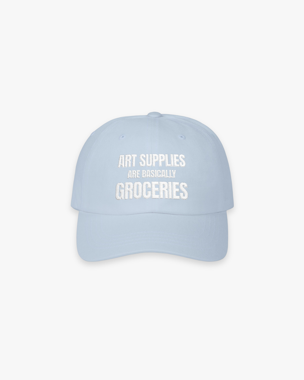 The “Art Supplies” Embroidered Cap