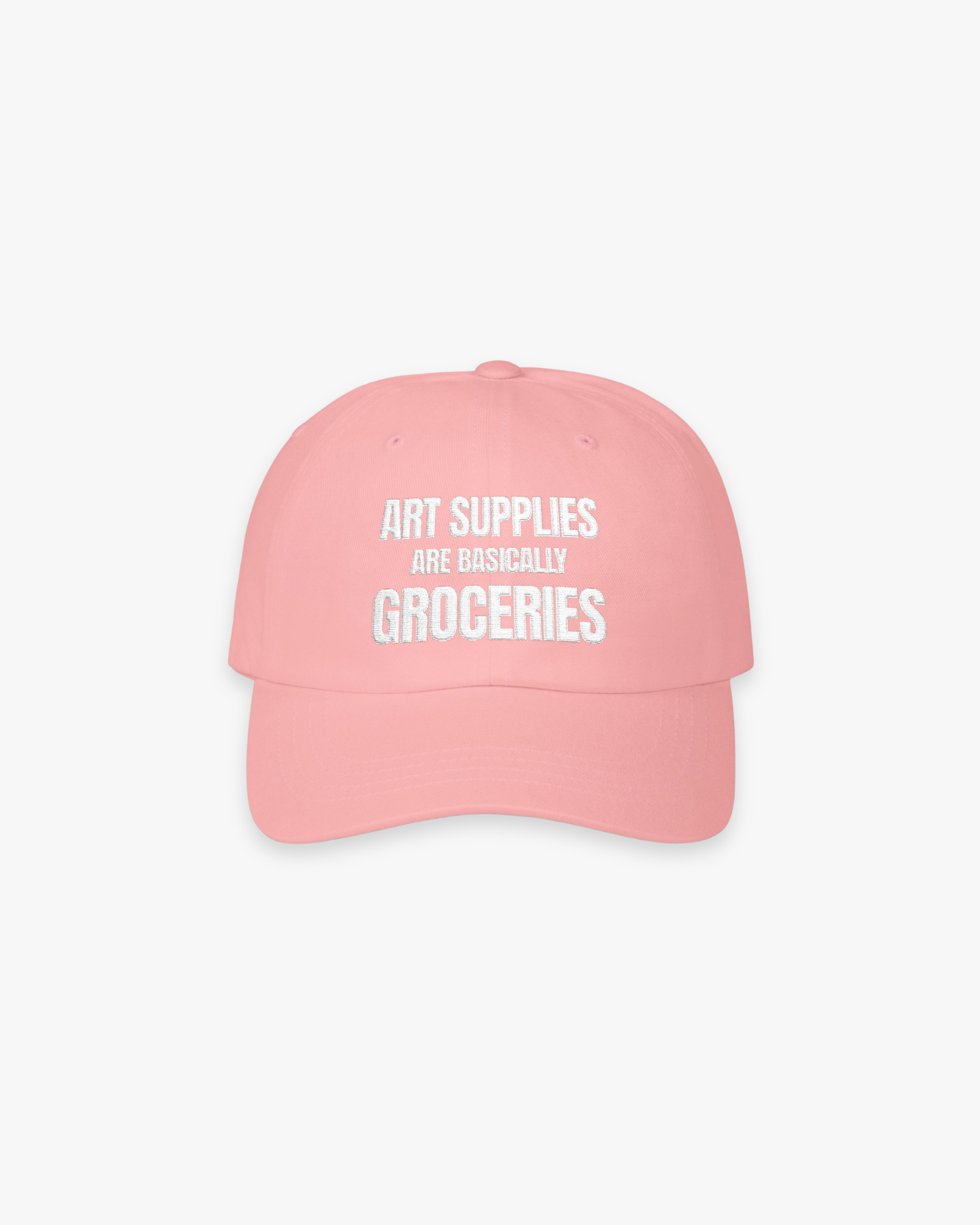 The “Art Supplies” Embroidered Cap
