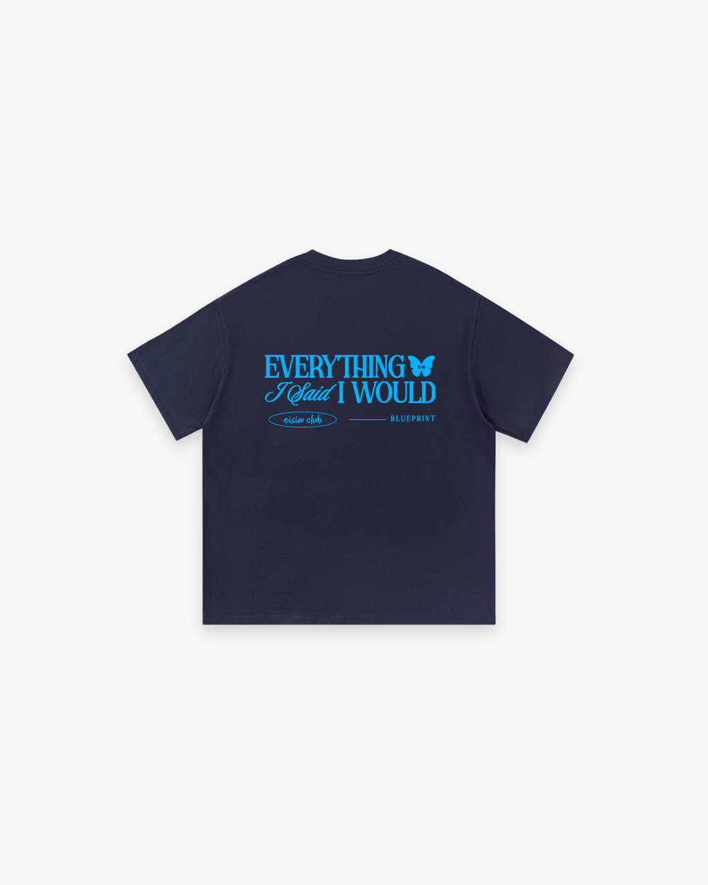 The "Blueprint" Silhouette Tee