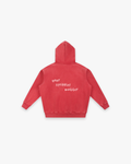 "The Scribble" Snow Wash Oversized Hoodie