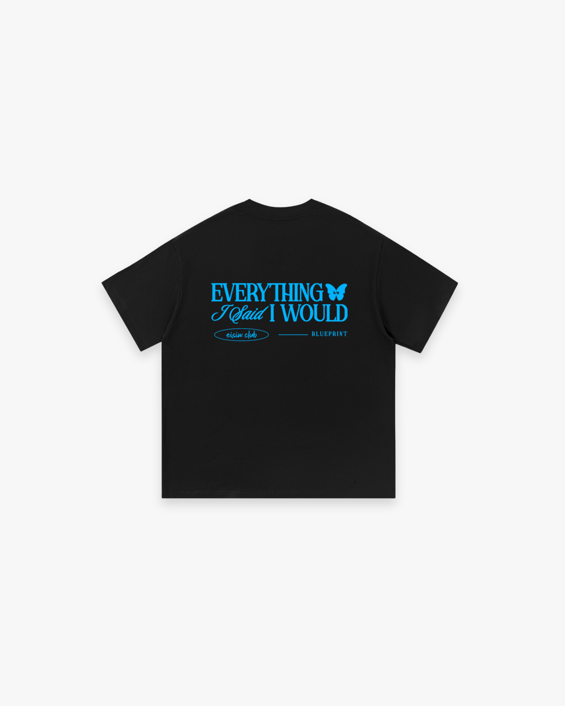 The "Blueprint" Silhouette Tee