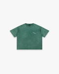 The "Scribble" Mineral Wash Boxy Tee