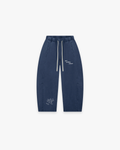 The "Scribble" Mineral Wash Barrel Pants