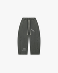 The "Scribble" Mineral Wash Barrel Pants