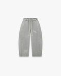 The "Scribble" Mineral Wash Barrel Pants