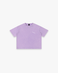 The "Scribble" Mineral Wash Boxy Tee