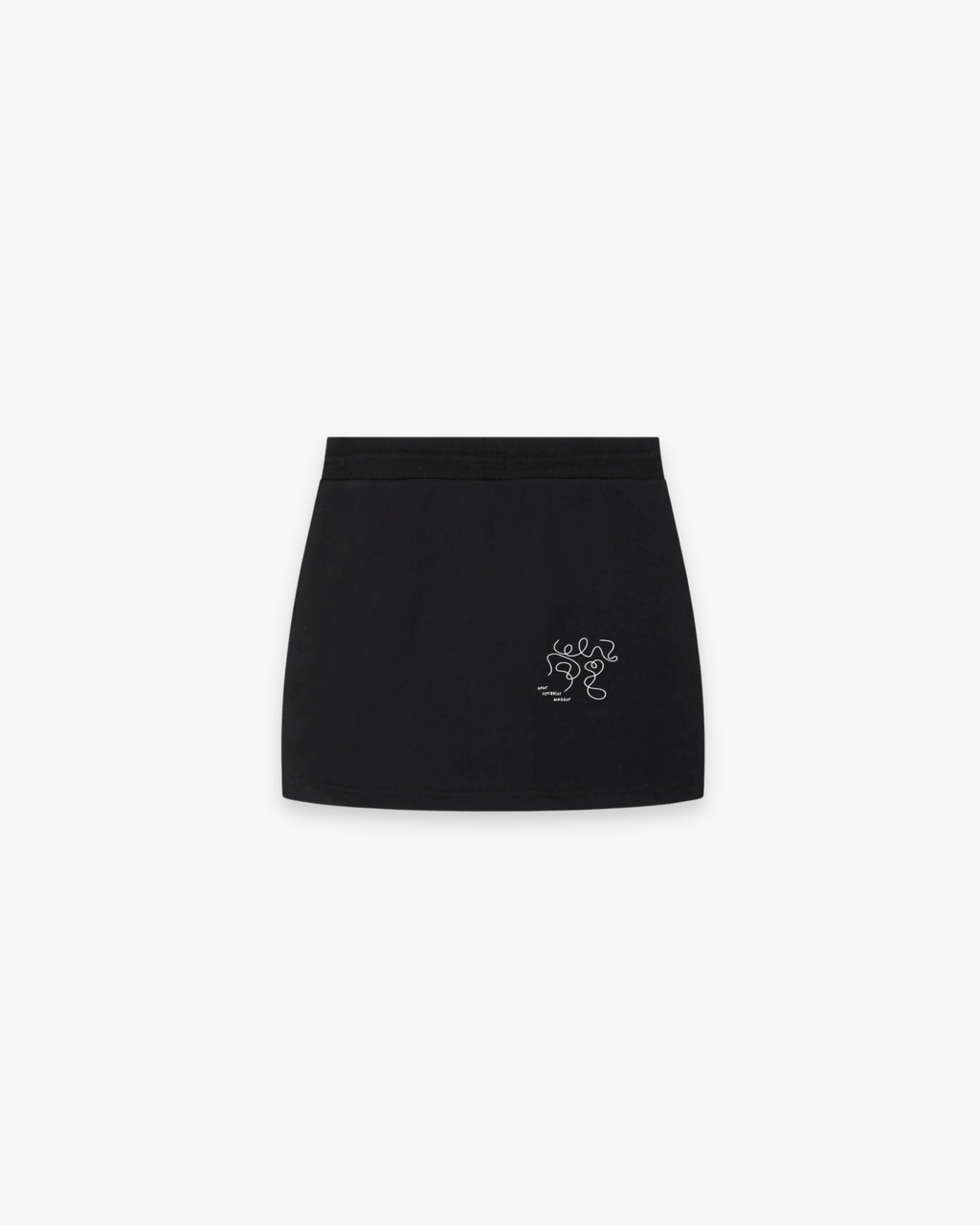 The "Scribble" Essential Drawstring Skirt