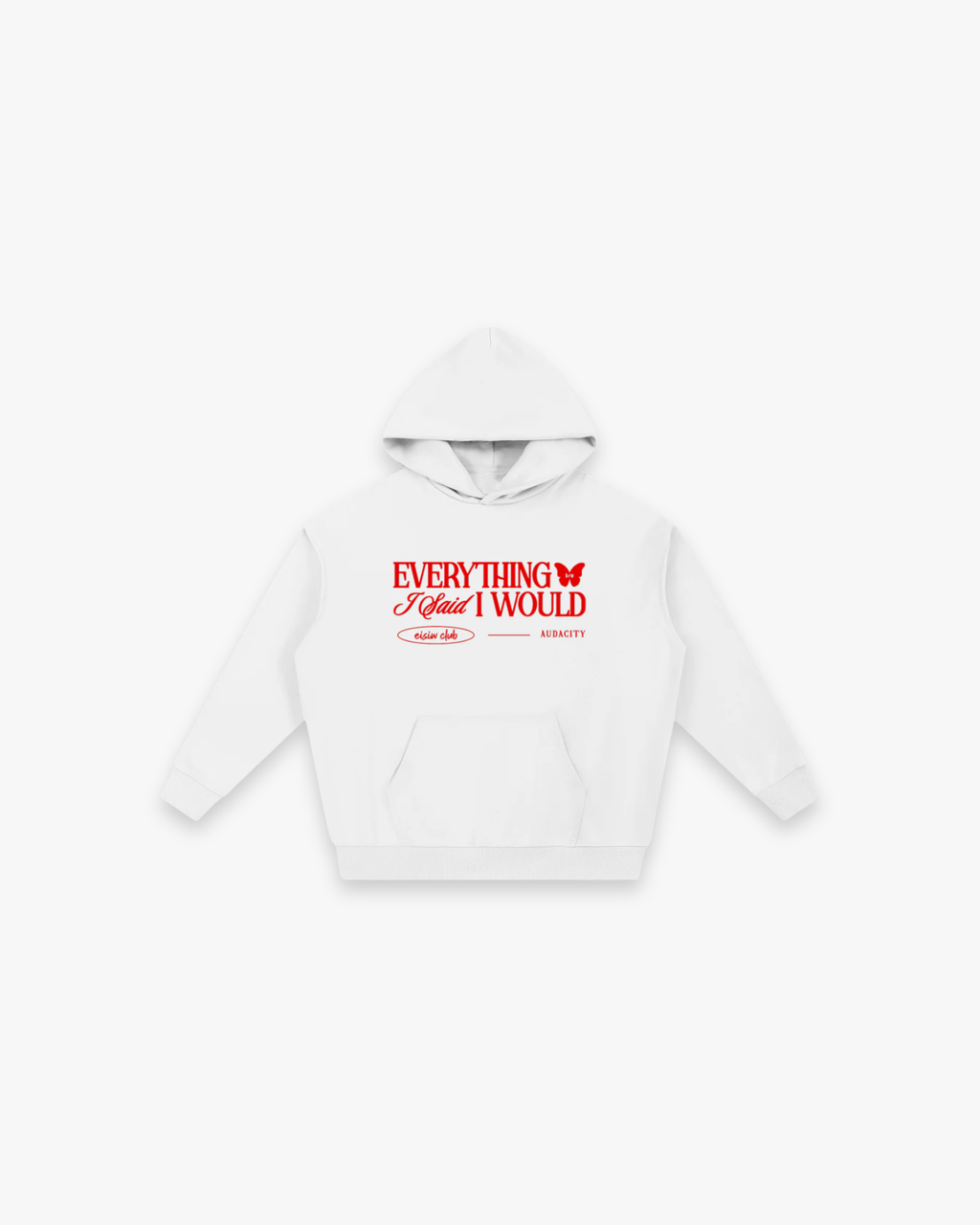 The "Audacity" Silhouette Hoodie