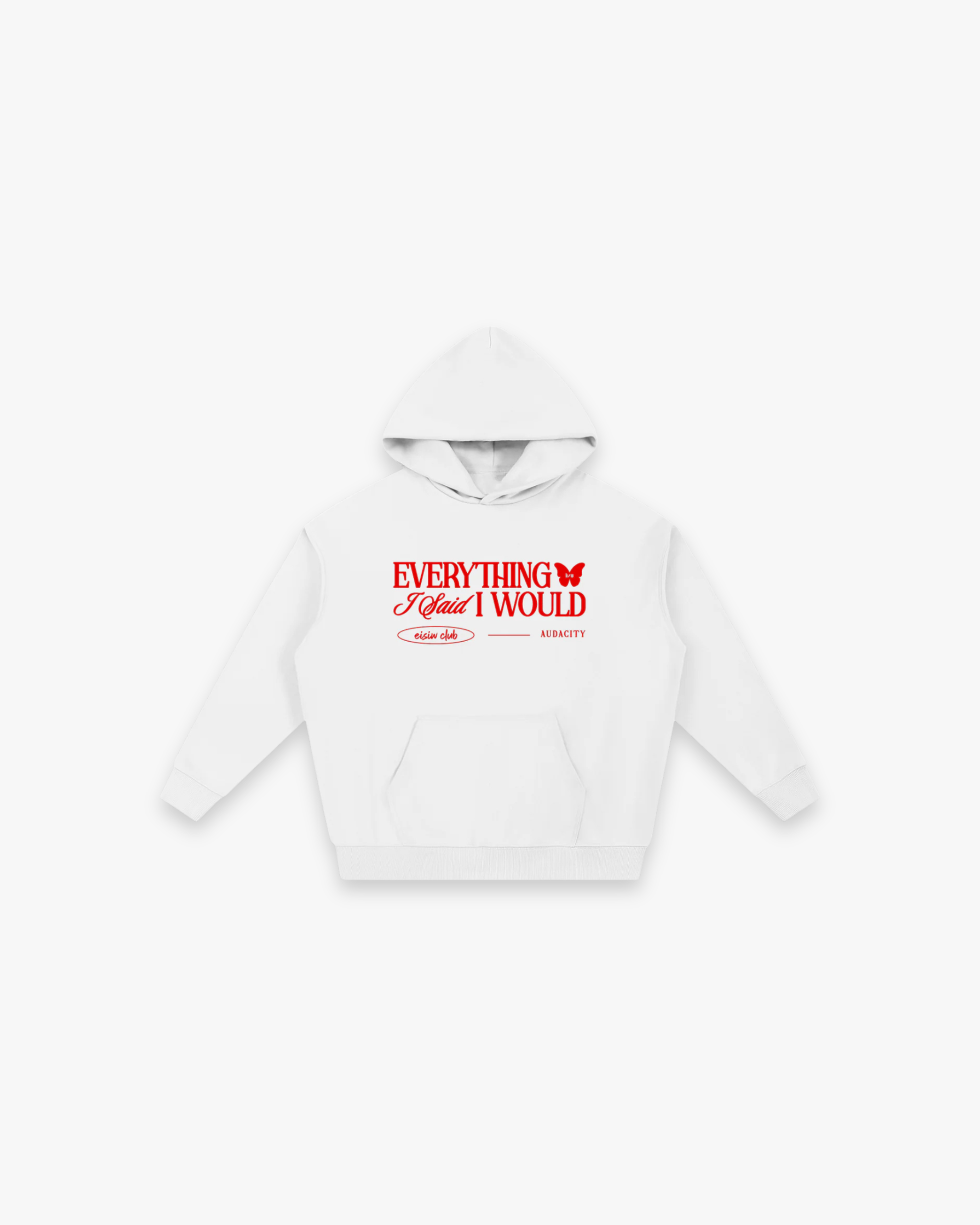 The "Audacity" Silhouette Hoodie