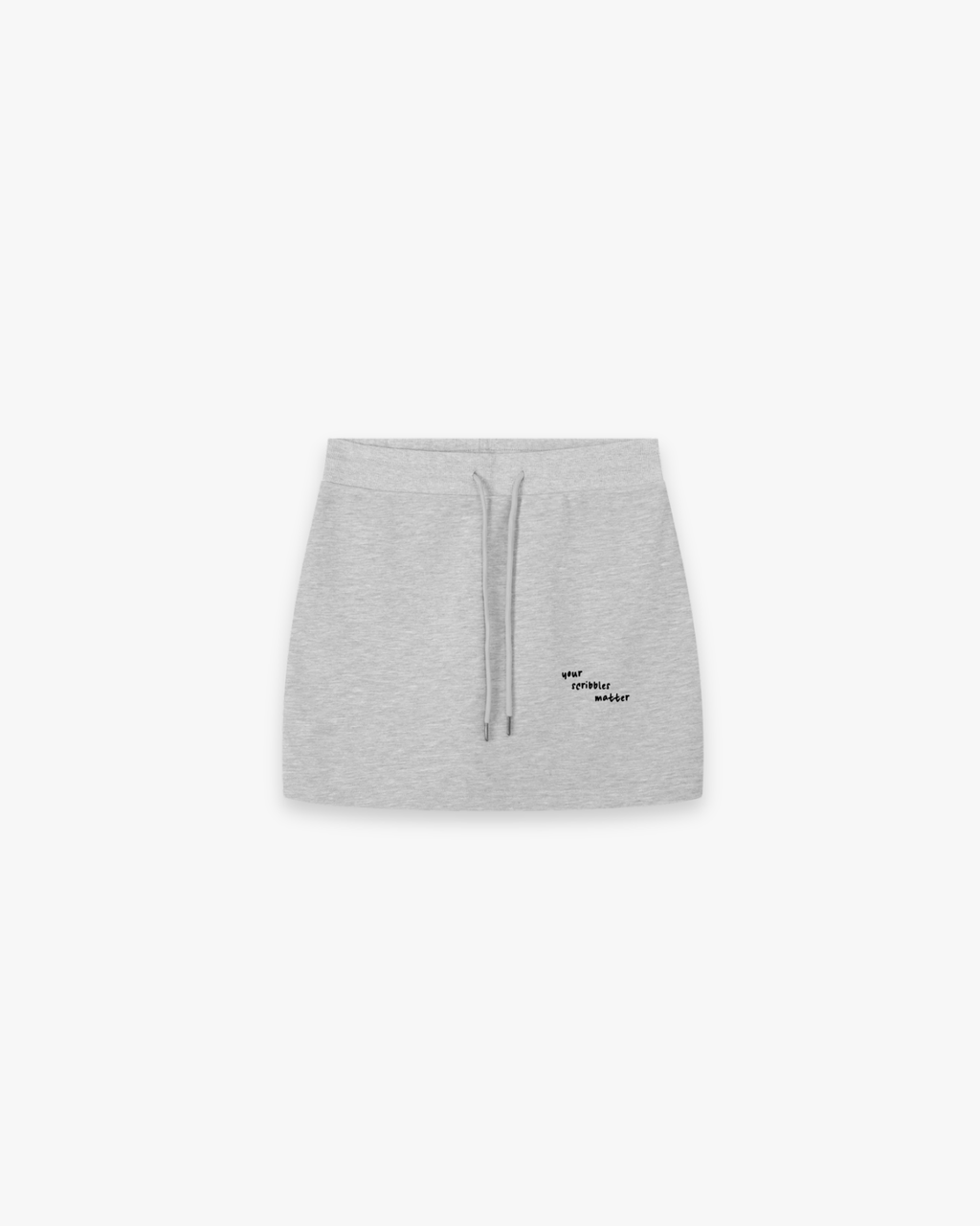 The "Scribble" Essential Drawstring Skirt