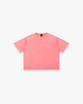 The "Scribble" Mineral Wash Boxy Tee