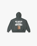 The "Art Supplies" Full-Zip Boxy Hoodie