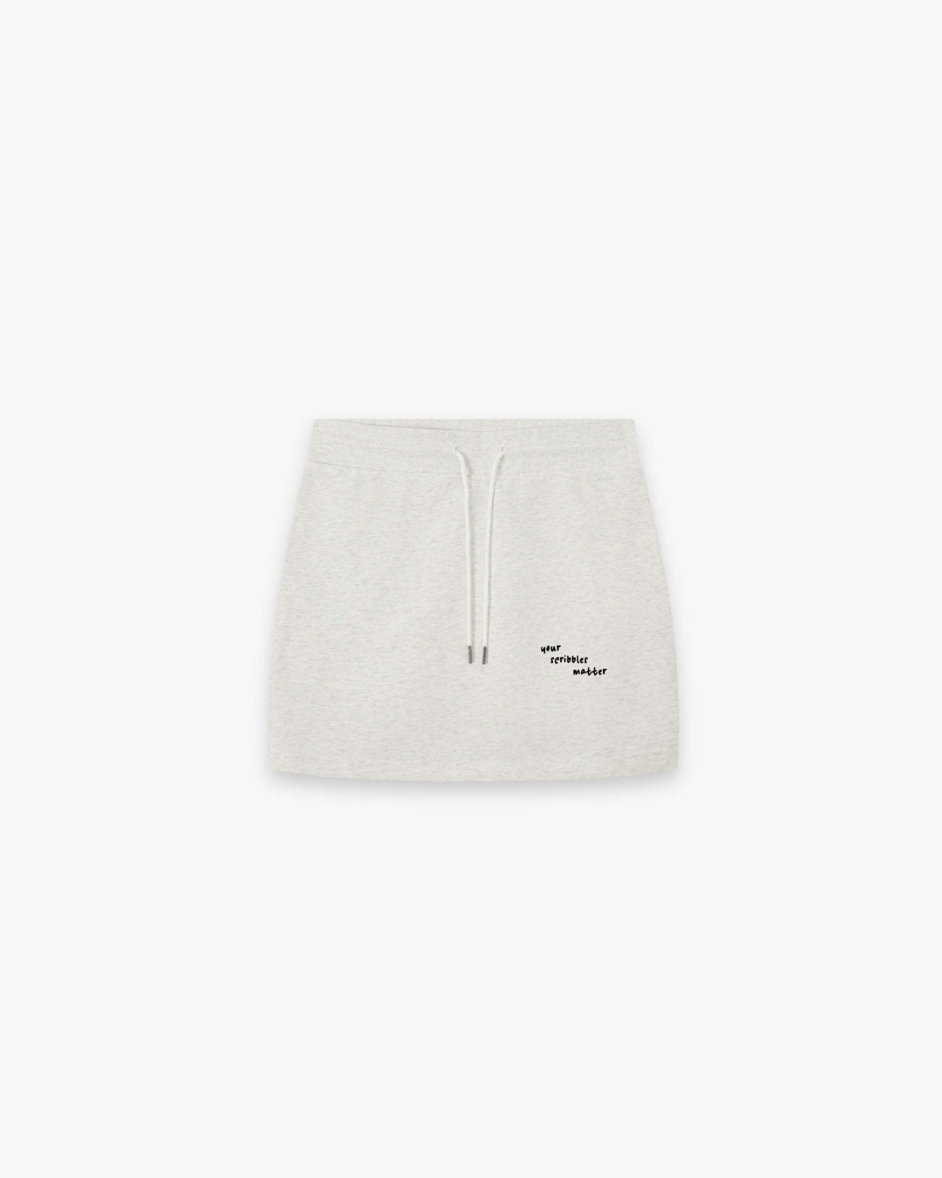 The "Scribble" Essential Drawstring Skirt