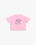 The "Scribble" Mineral Wash Boxy Tee