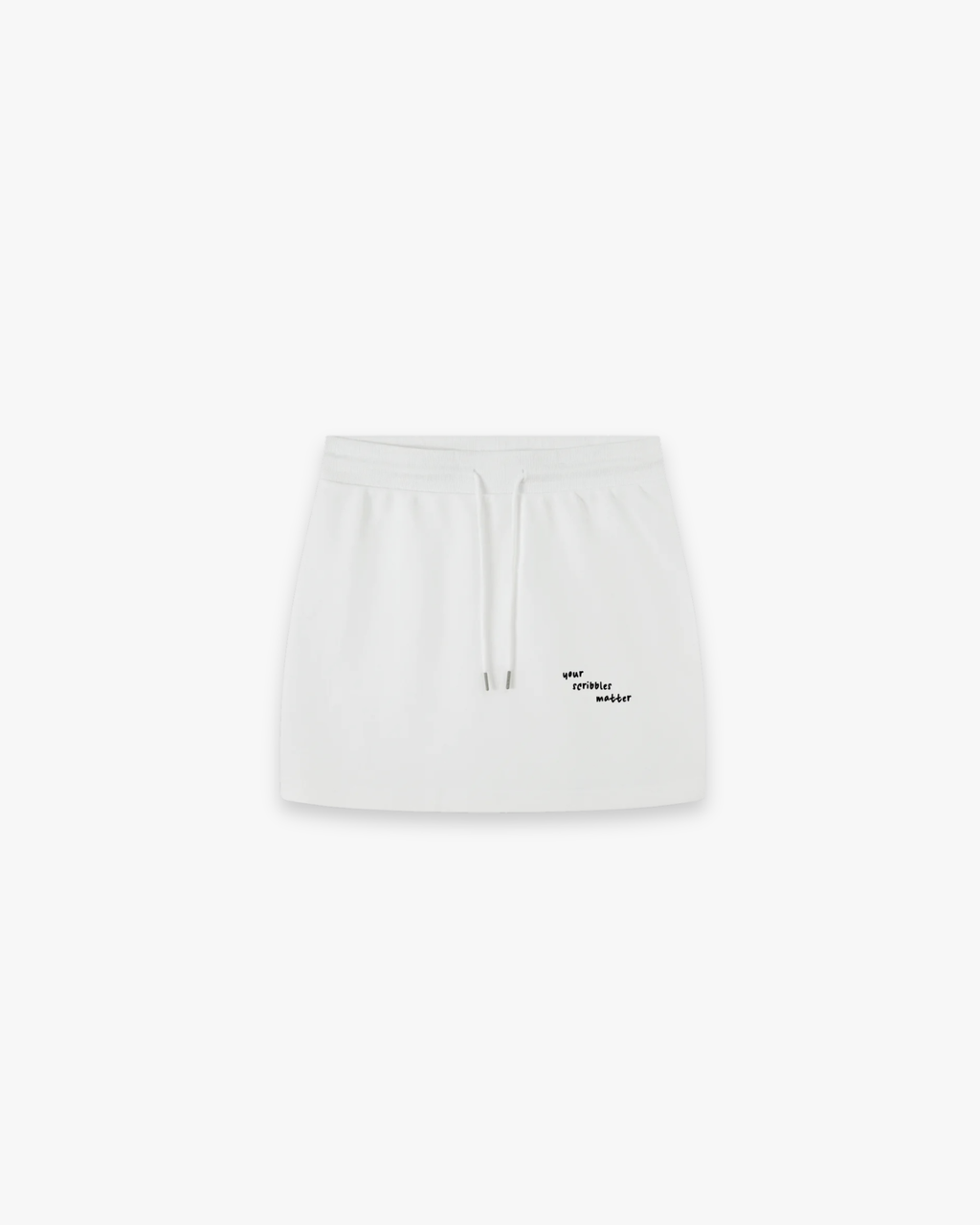 The "Scribble" Essential Drawstring Skirt