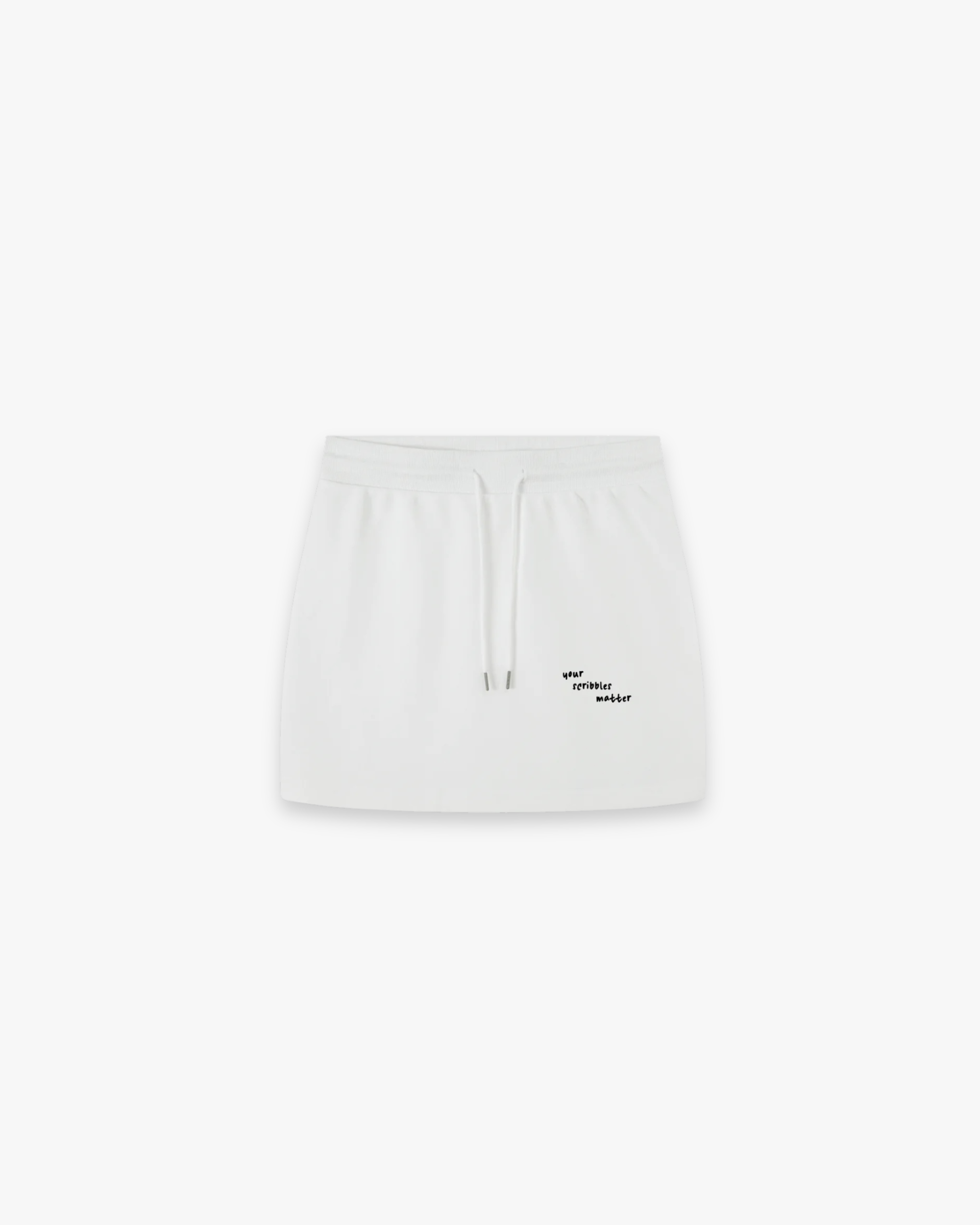 The "Scribble" Essential Drawstring Skirt