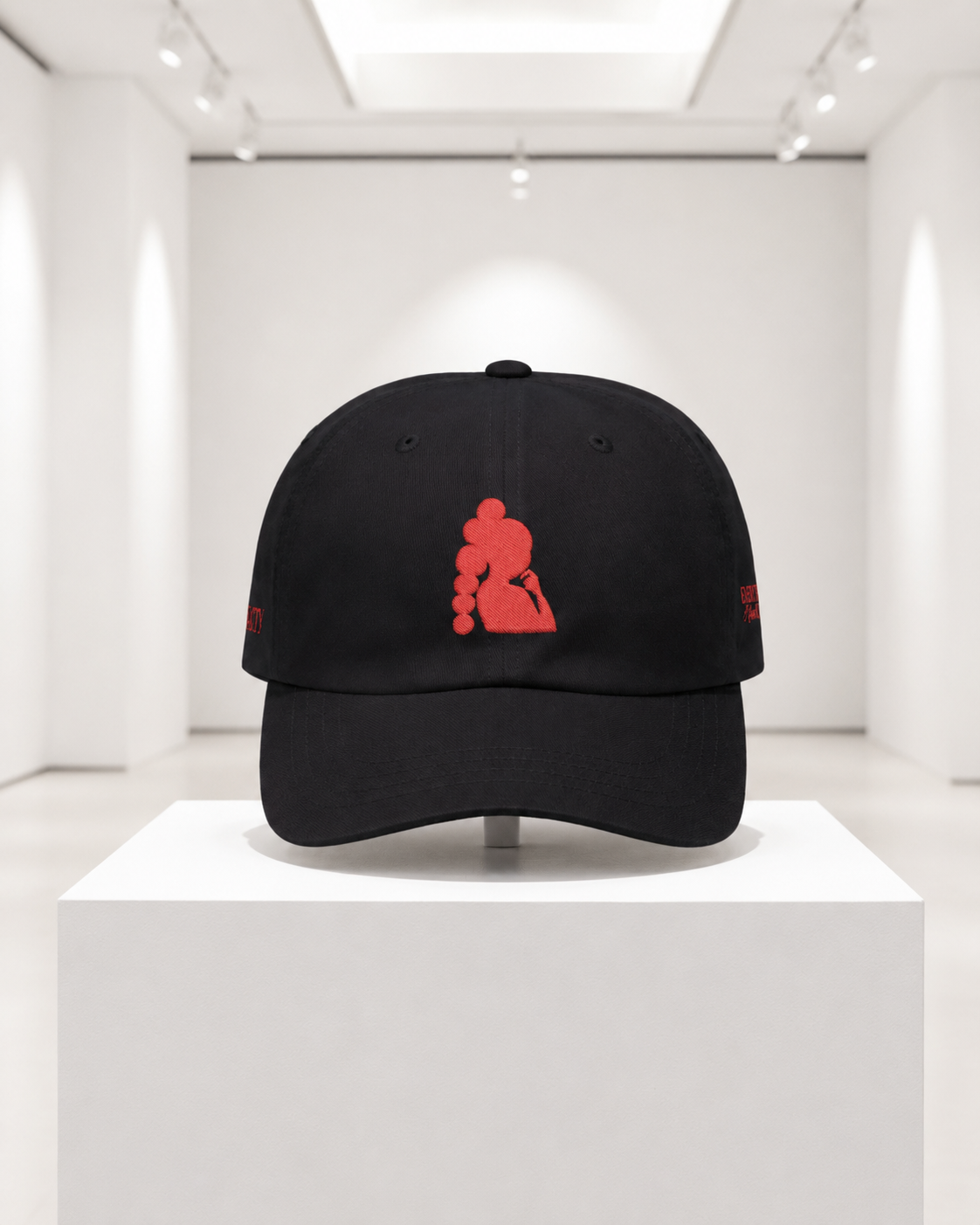 The "Audacity" Silhouette Embroidered Cap