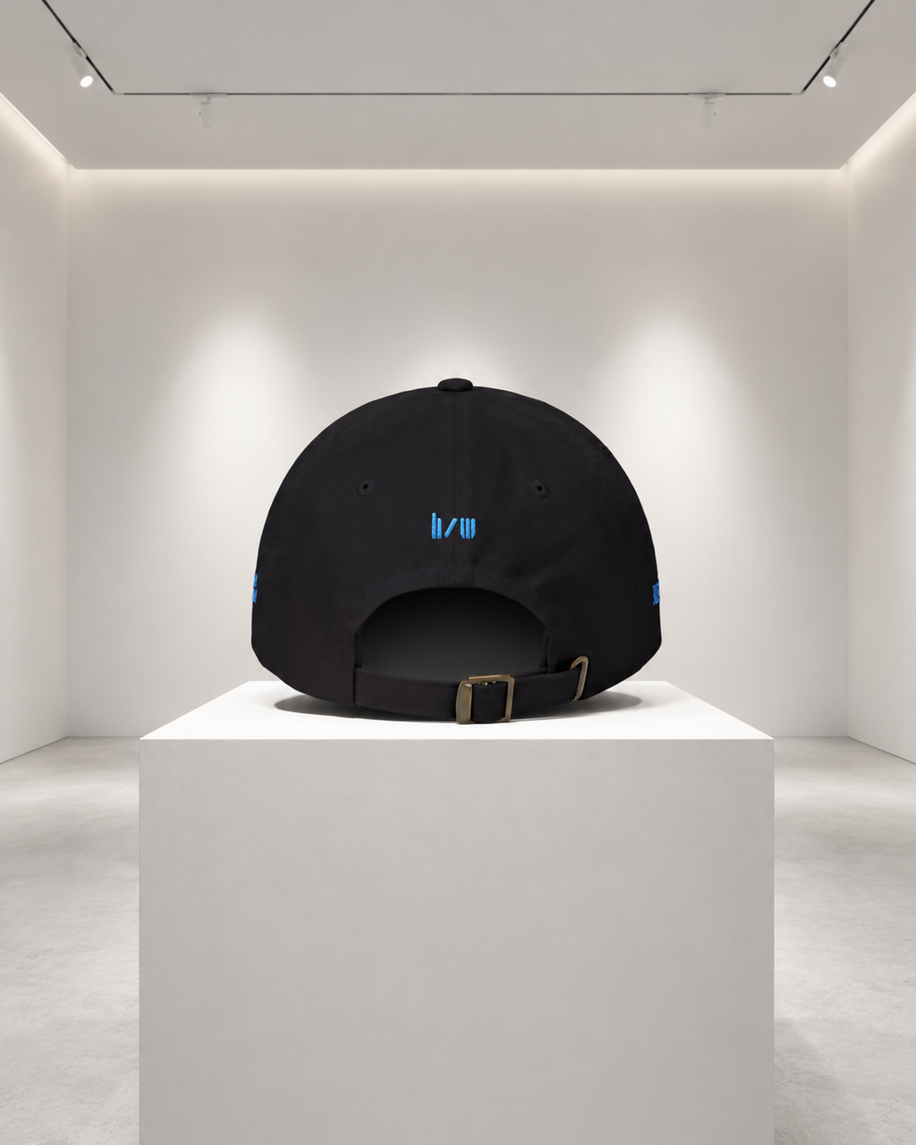 The "Blueprint" Silhouette Embroidered Cap