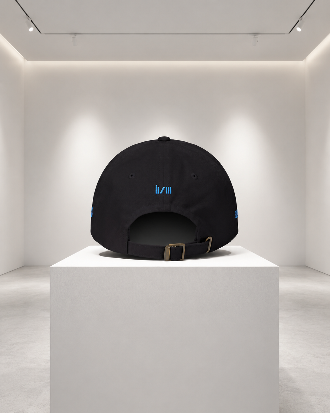 The "Blueprint" Silhouette Embroidered Cap