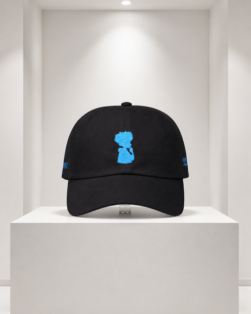 The "Blueprint" Silhouette Embroidered Cap