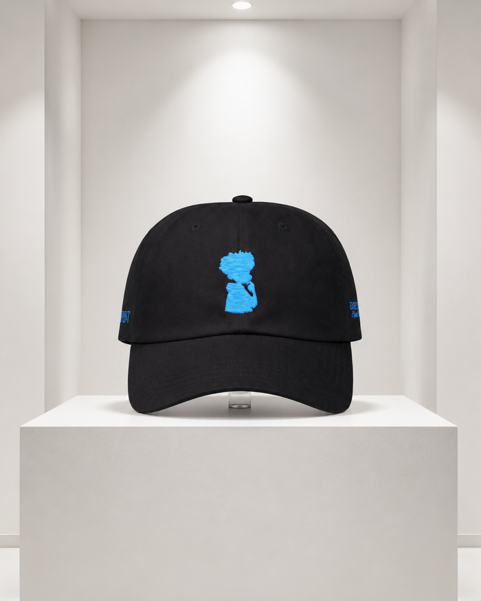 The “Blueprint” Silhouette Embroidered Cap