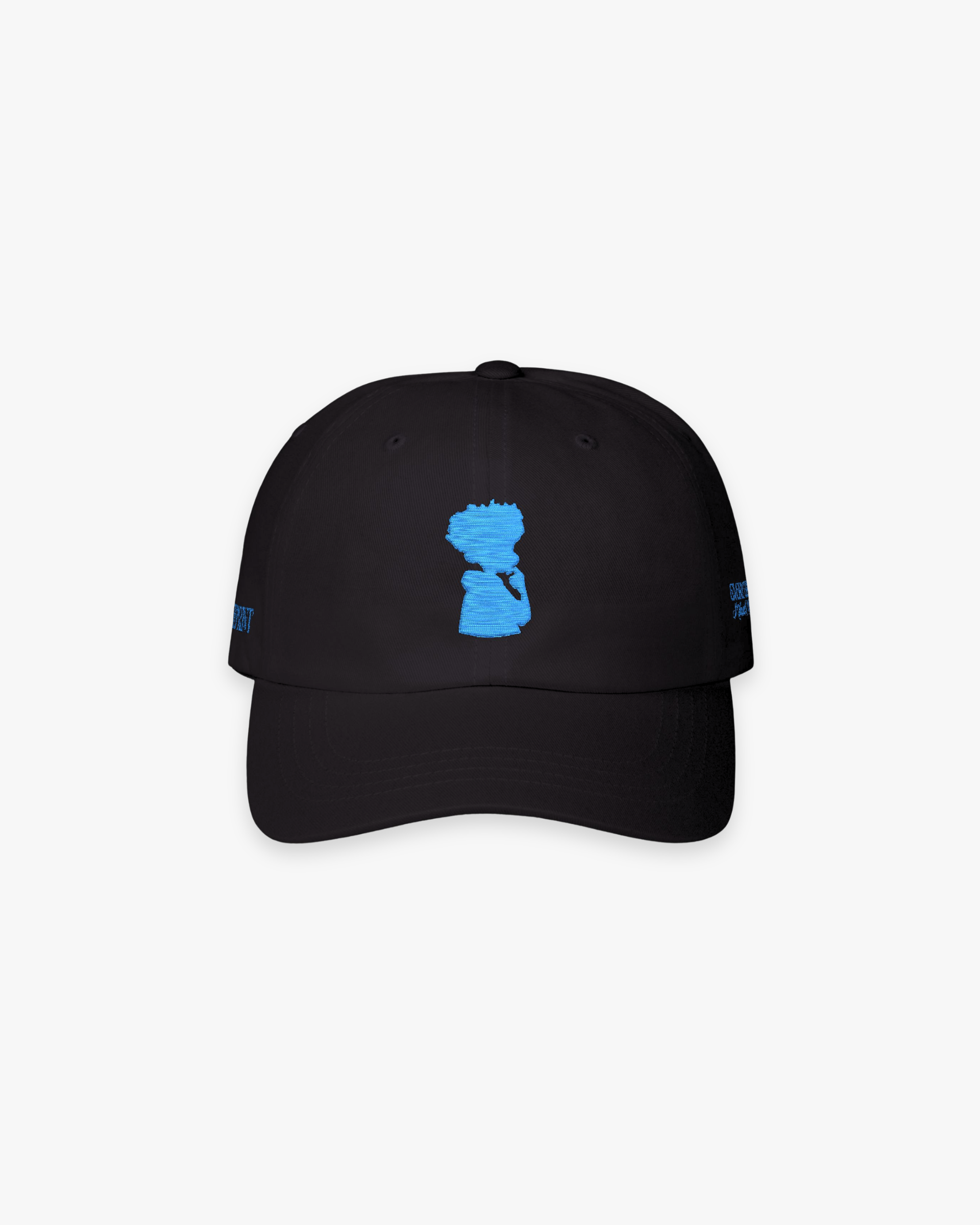 The “Blueprint” Silhouette Embroidered Cap