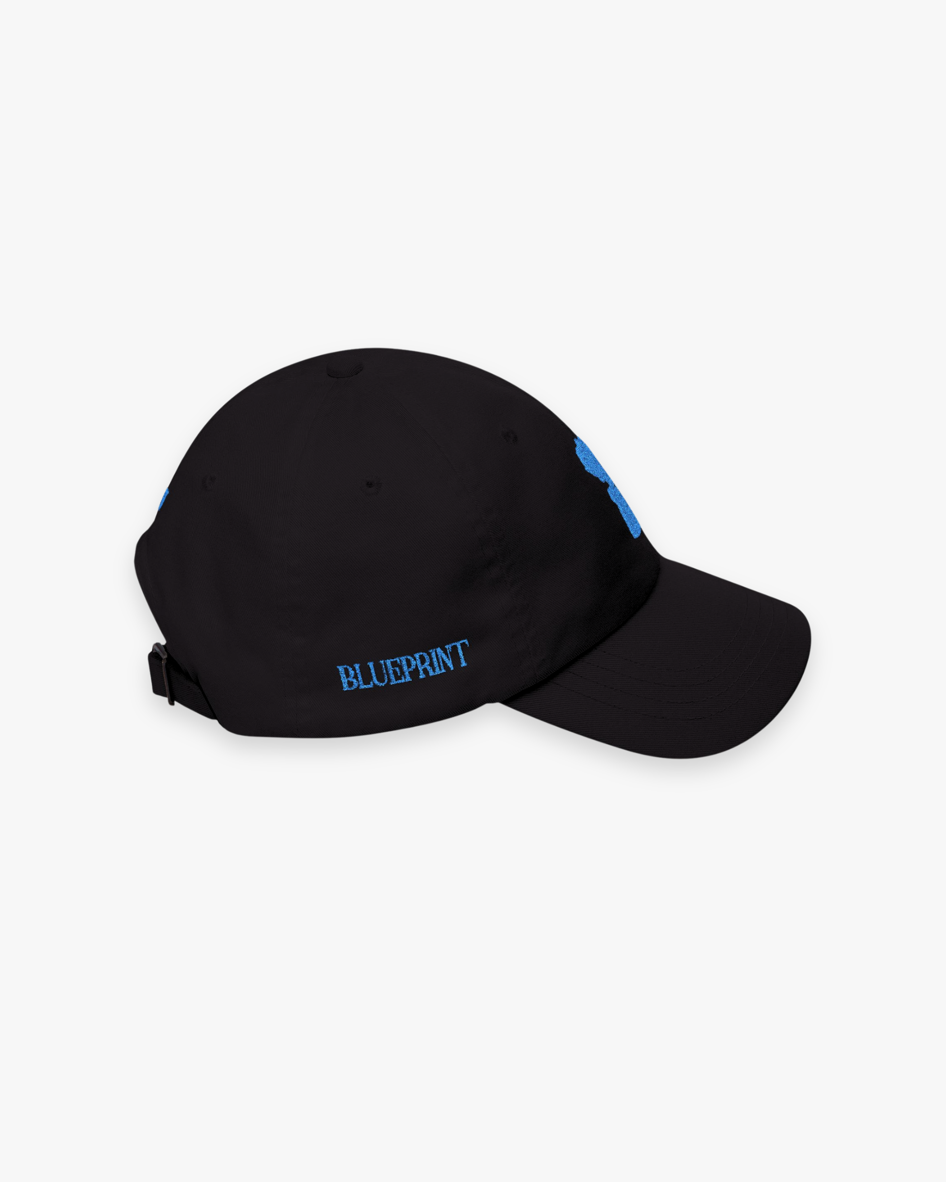The “Blueprint” Silhouette Embroidered Cap