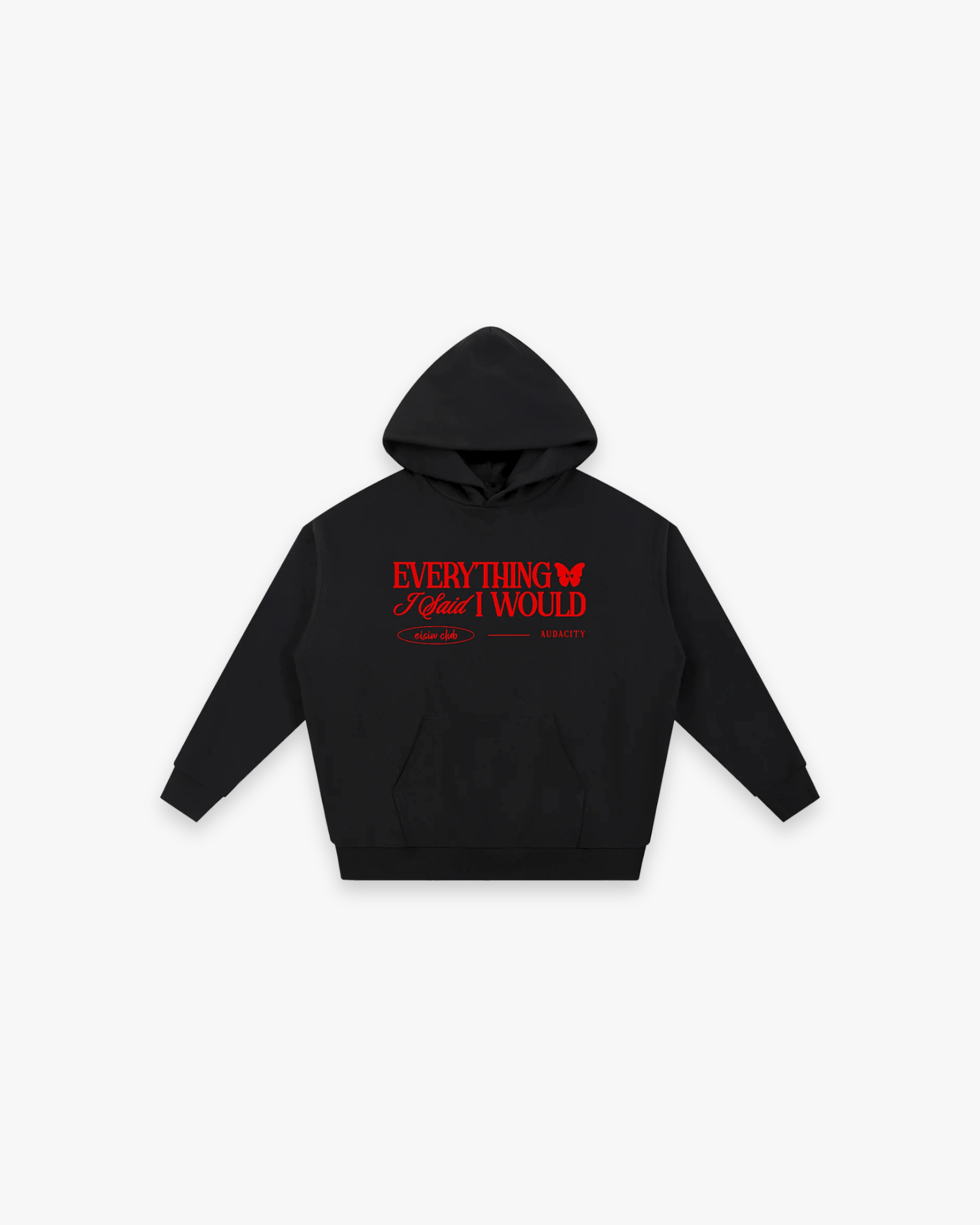 The "Audacity" Silhouette Hoodie