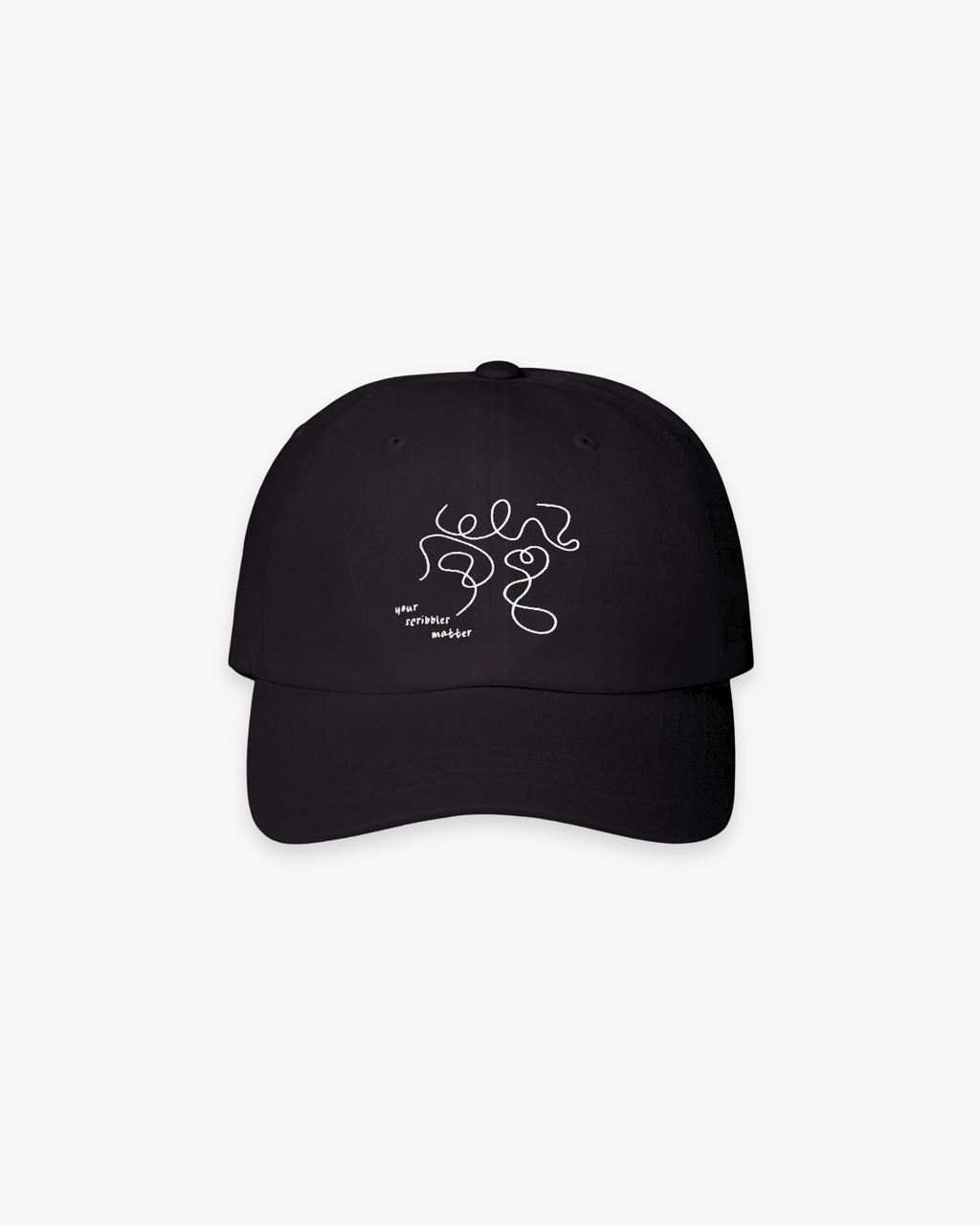 The "Scribble" Embroidered Cap