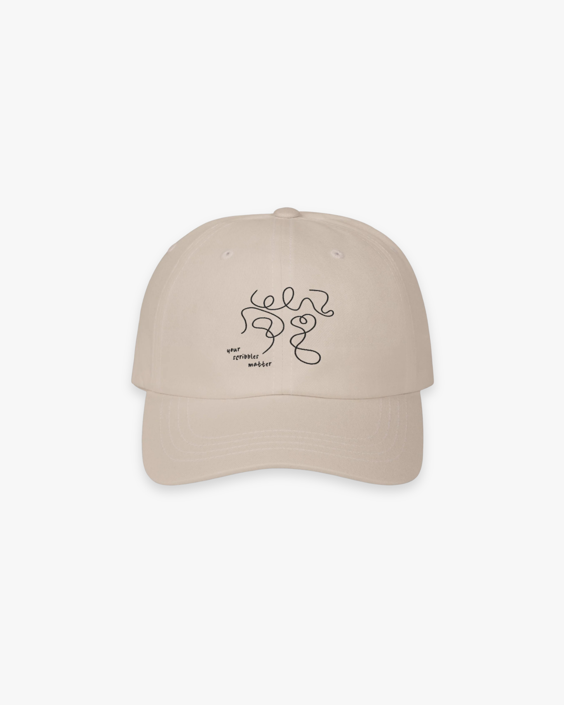 The “Scribble” Embroidered Cap